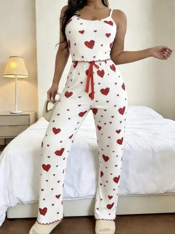 White_Satin_Premium_And_Fancy_Design_Sleepwear_Set_For_Women