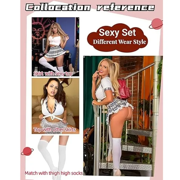 White_Satin_Premium_And_Fancy_Design_Costume_Set_For_Women
