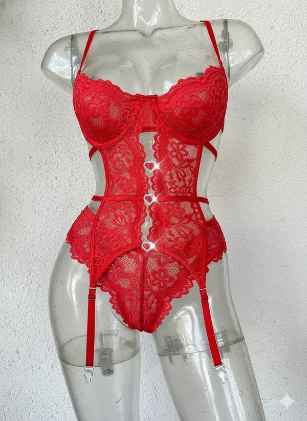 Red_Satin_Premium_And_Fancy_Design_Lingerie_Set_For_Women