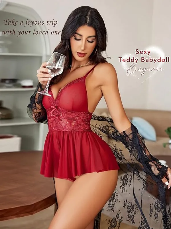 Red_Satin_Premium_And_Fancy_Design_Lingerie_For_Women