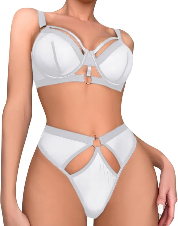 White_Satin_Premium_And_Fancy_Design_Lingerie_Set_For_Women