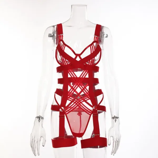 Red_Satin_Premium_And_Fancy_Design_Lingerie_Set_With_Garter_Belt_For_Women