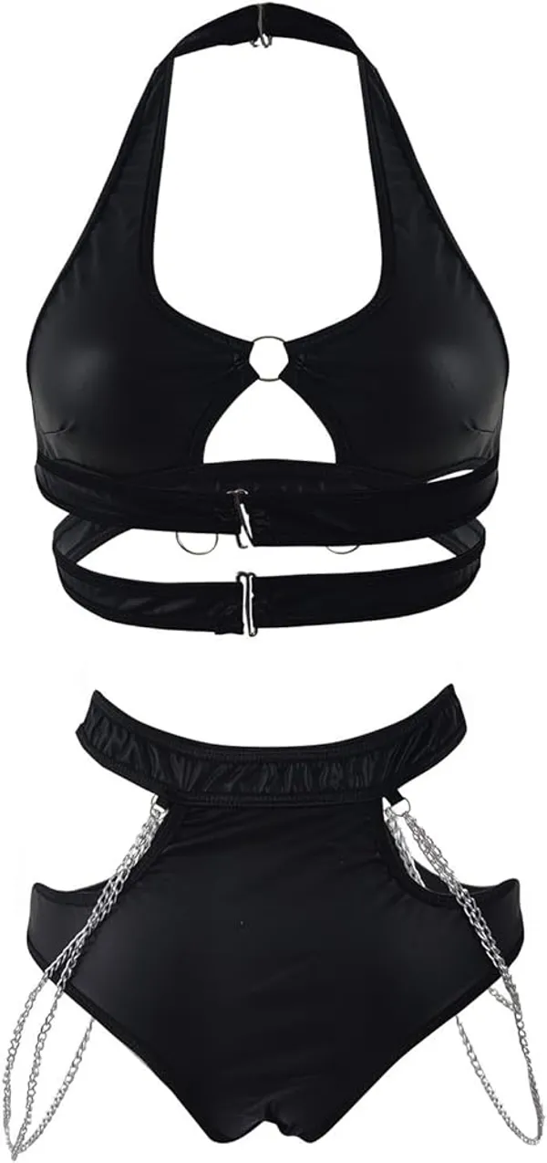 Black_Satin_Premium_And_Fancy_Design_Bikini_Set_For_Women