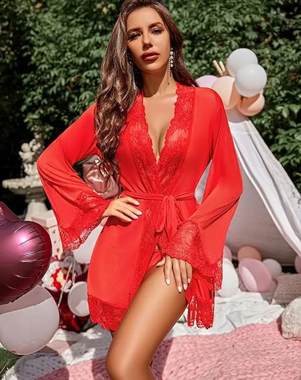 Red_Satin_Premium_And_Fancy_Design_Robe_For_Women