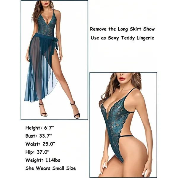 Teal_Blue_Satin_Premium_And_Fancy_Design_Nightdress_For_Women