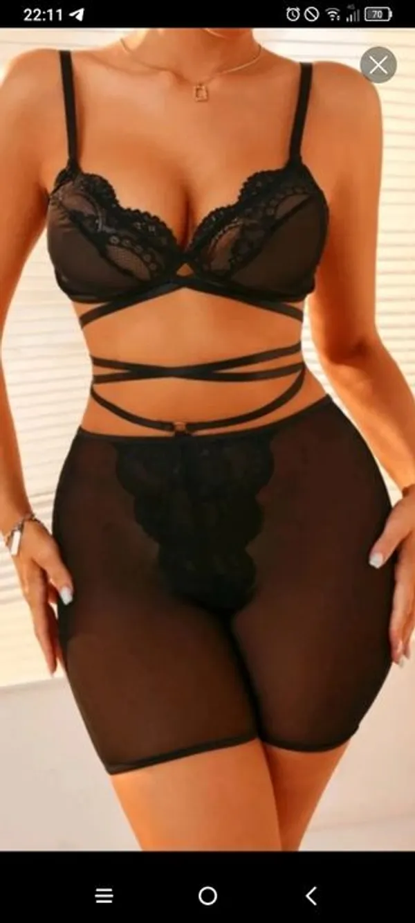 Black_Satin_Premium_And_Fancy_Design_Lingerie_Set_For_Women