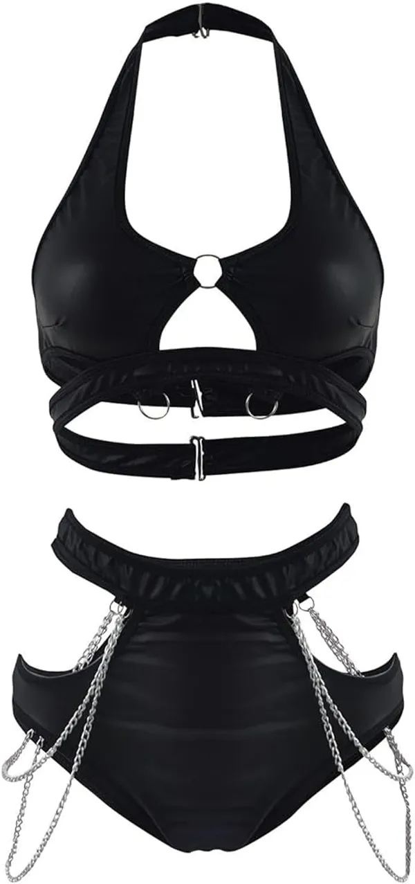 Black_Satin_Premium_And_Fancy_Design_Bikini_Set_For_Women