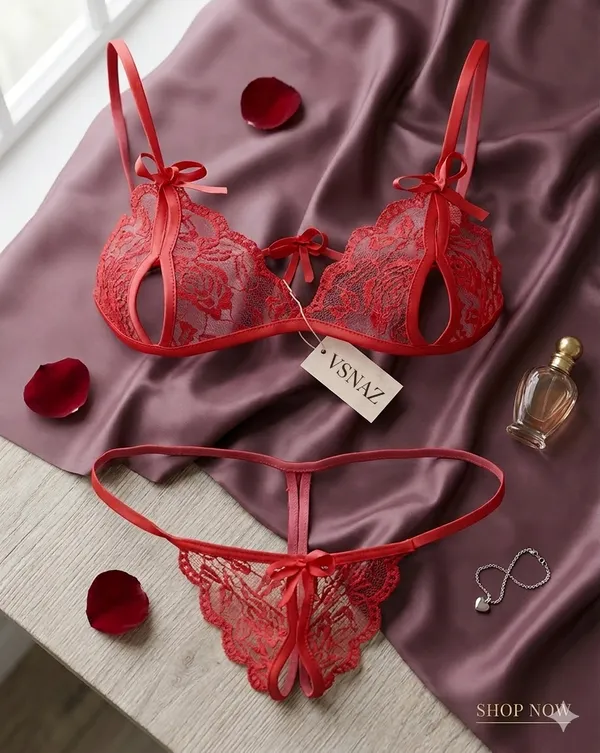 Red_Satin_Premium_And_Fancy_Design_Bralette_And_G-String_Set_For_Women