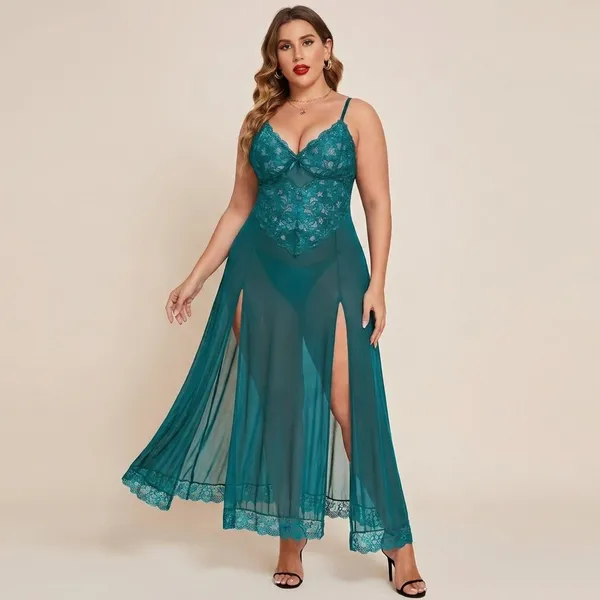 Teal_Satin_Premium_And_Fancy_Design_Lingerie_Set_For_Women