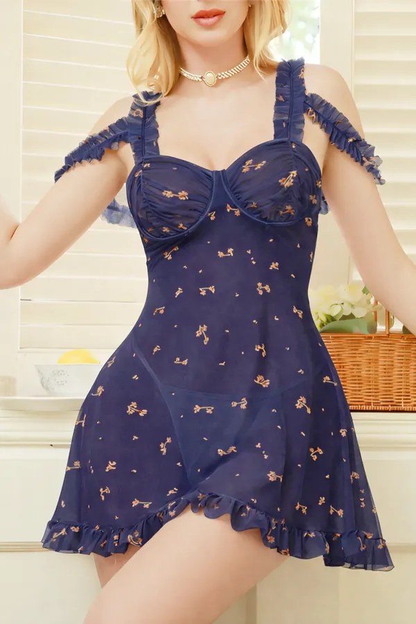 Navy_Blue_Satin_Premium_And_Fancy_Design_Mini_Dress_For_Women