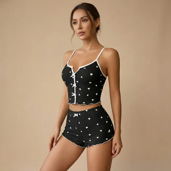 Black_And_White_Satin_Premium_And_Fancy_Design_Co-Ord_Set_For_Women