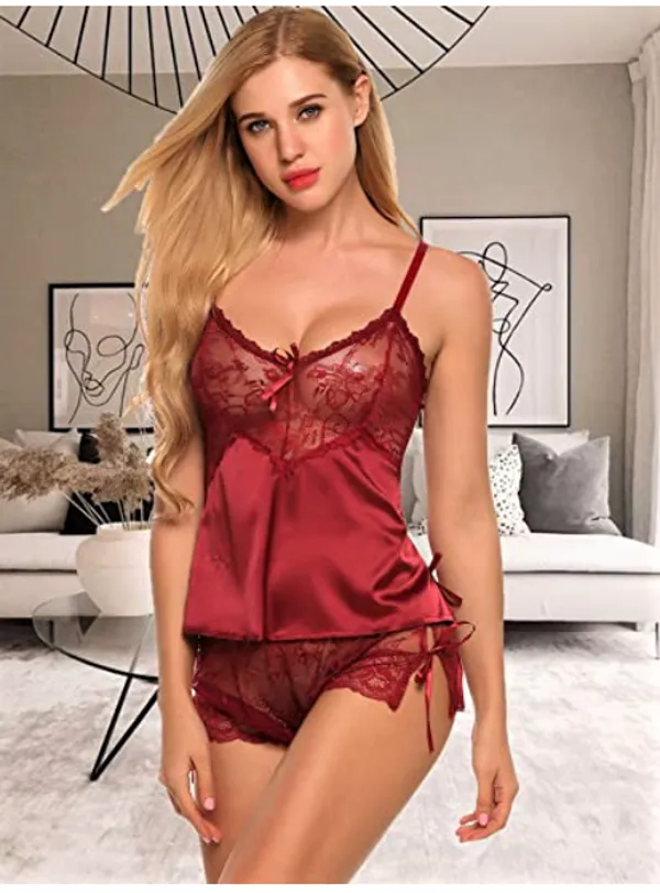 Red_Satin_Premium_And_Fancy_Design_Lingerie_Set_For_Women