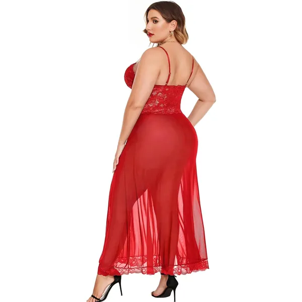 Red_Satin_Premium_And_Fancy_Design_Nightdress_For_Women