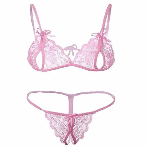 Pink_Satin_Premium_And_Fancy_Design_Bra_And_Panty_Set_For_Women