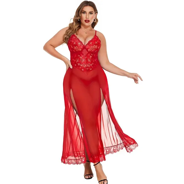 Red_Satin_Premium_And_Fancy_Design_Nightdress_For_Women