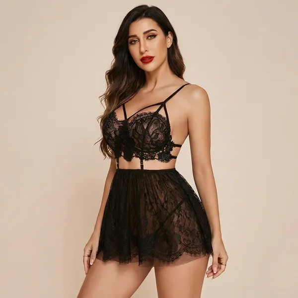 Black_Satin_Premium_And_Fancy_Design_Lingerie_Set_For_Women