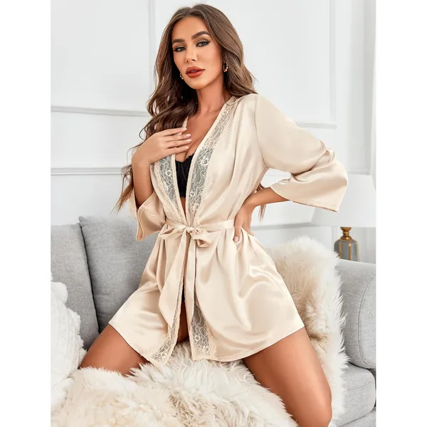 Off_White_Satin_Premium_And_Fancy_Design_Robe_For_Women