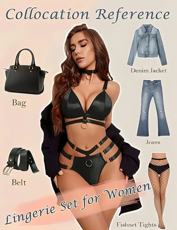 Black_Satin_Premium_And_Fancy_Design_Lingerie_Set_For_Women