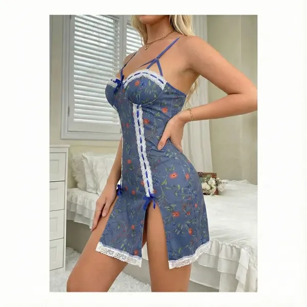 Blue_Satin_Premium_And_Fancy_Design_Dress_For_Women