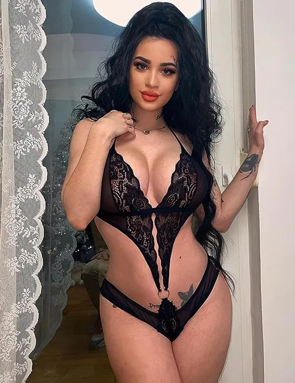 Black_Satin_Premium_And_Fancy_Design_Bodysuit_With_Panty_Set_For_Women