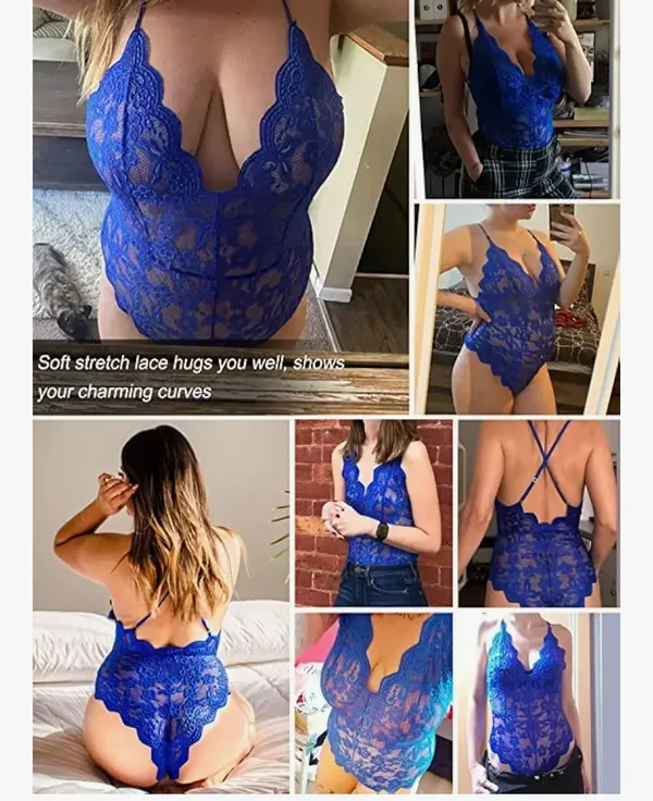 Blue_Satin_Premium_And_Fancy_Design_Bodysuit_For_Women