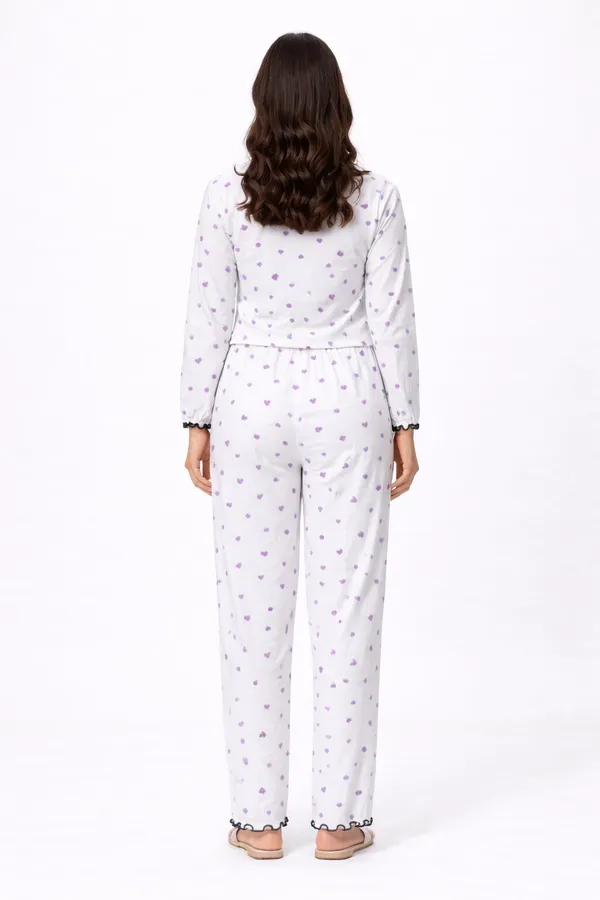 White_Satin_Premium_And_Fancy_Design_Pajama_Set_For_Women