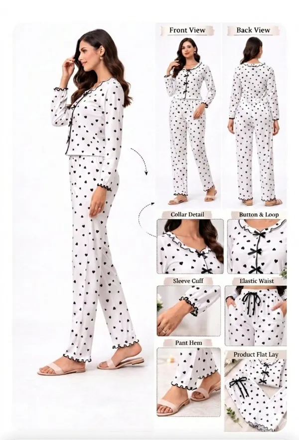 White_Satin_Premium_And_Fancy_Design_Pajama_Set_For_Women
