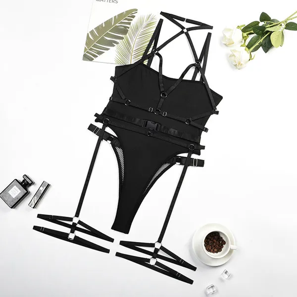 Black_Satin_Premium_And_Fancy_Design_Bodysuit_For_Women