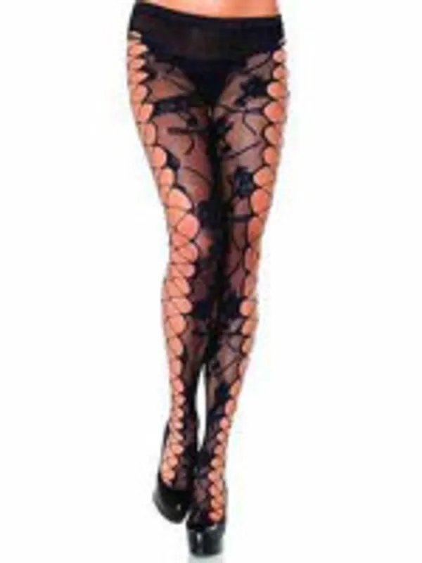 Black_Satin_Premium_And_Fancy_Design_Fishnet_Tights_For_Women