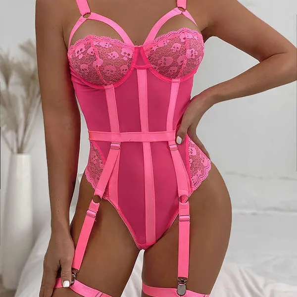 Pink_Satin_Premium_And_Fancy_Design_Bodysuit_For_Women