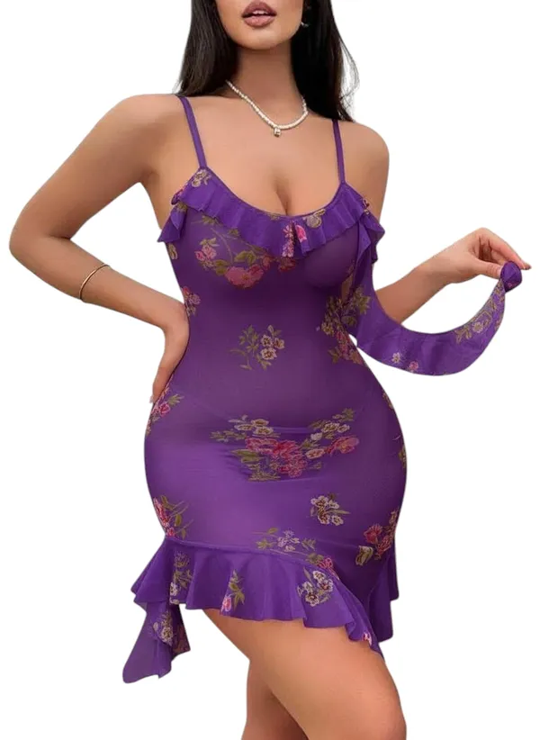 Purple_Satin_Premium_And_Fancy_Design_Mini_Dress_For_Women