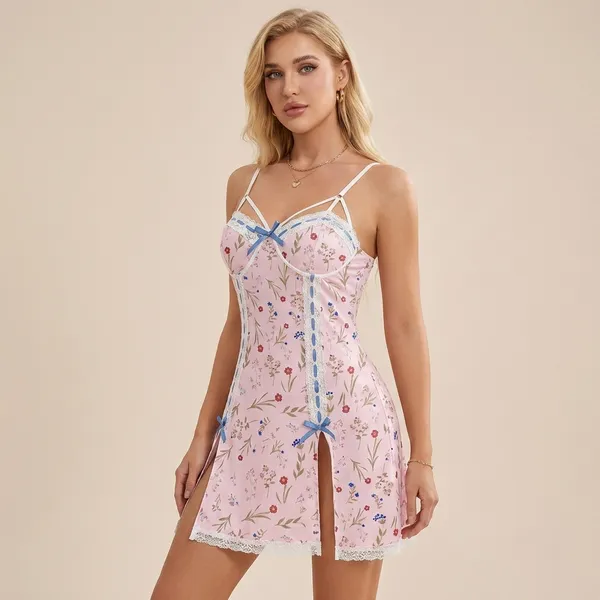 Pink_Satin_Premium_And_Fancy_Design_Slip_Dress_For_Women