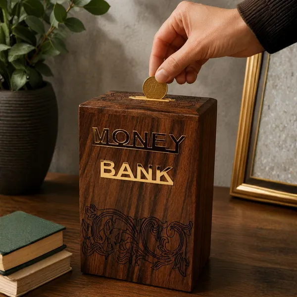 Sheesham_Wood_Brass_Inlay_Floral_Carved_Money_Bank_With_Drawer