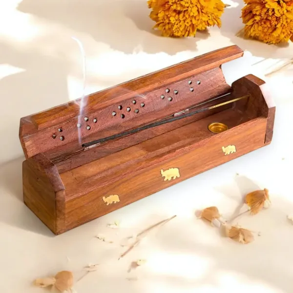 Sheesham_Wood_Brass_Elephant_Inlay_Coffin_Style_Agarbatti_Holder