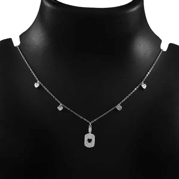 Elegant_Silver_Toned_Pendant_Necklace_With_Delicate_Chain_For_Women
