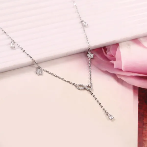 Infinity_Symbol_SilverTone_Chain_Necklace_With_Crystal_Accents_For_Women