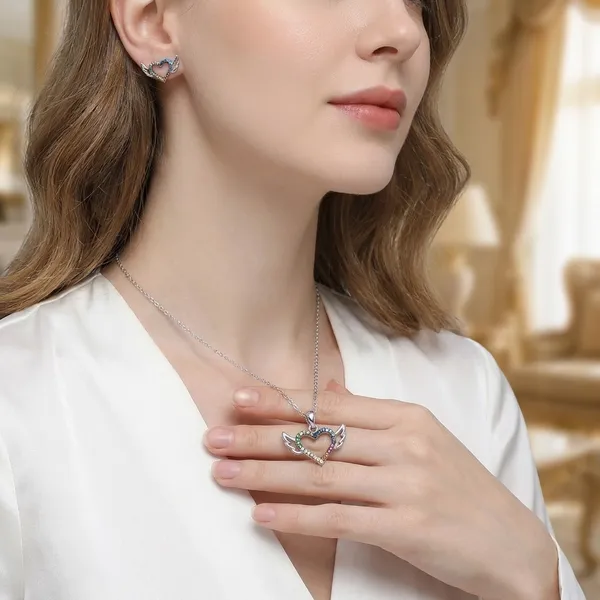 Rainbow_Crystal_Heart_With_Wings_Jewelry_Set__Necklace_And_Earrings_For_Women