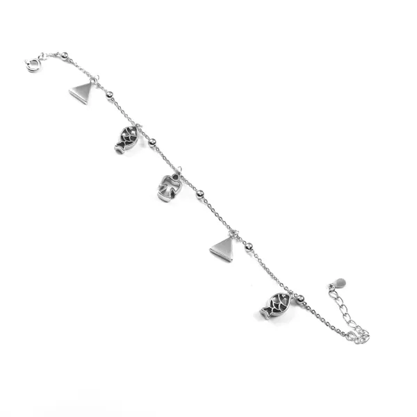 Delicate_Silver_Chain_Bracelet_With_Charm_Pendants_For_Women