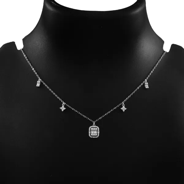 Rose_Gold_Rectangular_Crystal_Pendant_Necklace_Set_For_Women