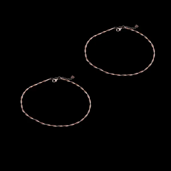 The_Serenade_Twisted_Anklet_Elegant_Dual-Tone_Braided_Ankle_Chain