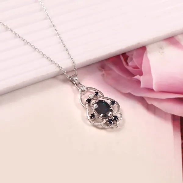 The_Royal_Baroque_Pendant_Vintage_Silver_Deep_Blue_Sapphire-Style_Necklace