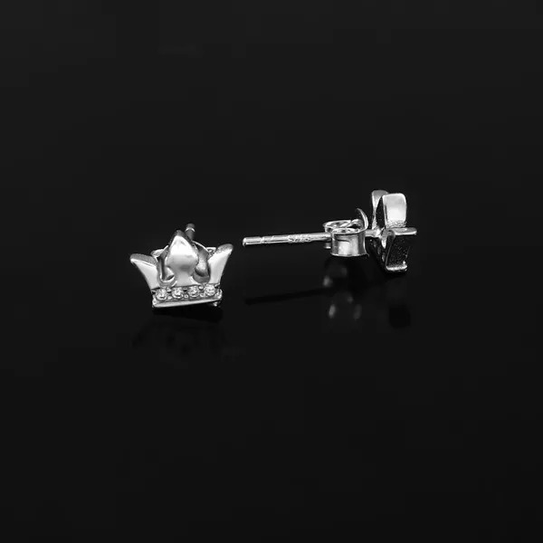 The_Empress_Tiara_Tops_Silver_Regal_Crown_Studs