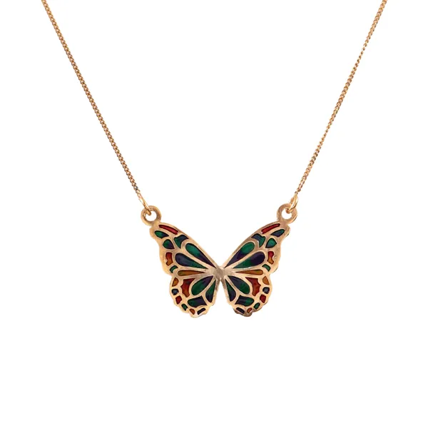 The_Monarch_Meena_Pendant_Gold_Multi-Color_Enamel_Butterfly_Necklace