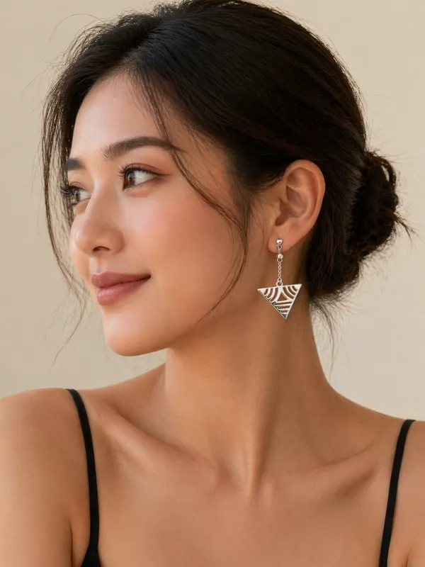 Geometric_Triangle_Drop_Earrings_with_Chevron_Pattern