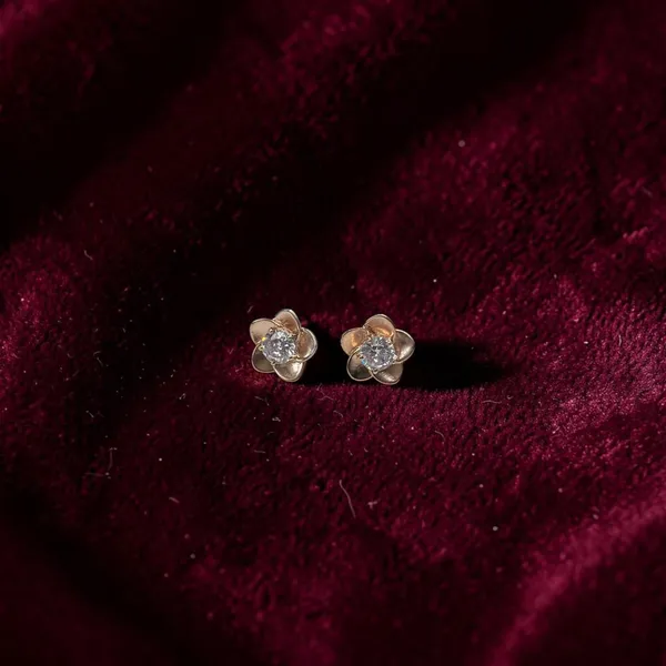 The_Jasmine_Blossom_Studs_Gold_Solitaire_Flower_Tops