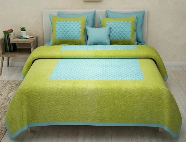 80*90_Inch_Queen_Size,_180_TC,__Premium_Quality_Double_Bed_Bedsheet_With_2_Pillow_Cover(16*24_Inch)