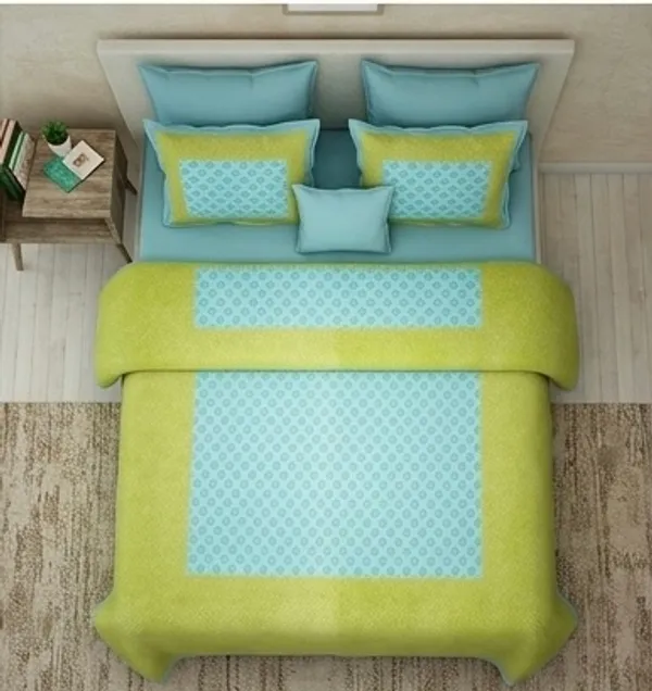 80*90_Inch_Queen_Size,_180_TC,__Premium_Quality_Double_Bed_Bedsheet_With_2_Pillow_Cover(16*24_Inch)