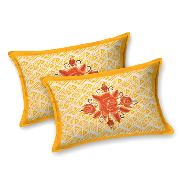 80*90_Inch_Queen_Size,_180_TC,__Premium_Quality_Double_Bed_Bedsheet_With_2_Pillow_Cover(16*24_Inch)