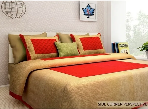80*90_Inch_Queen_Size,_180_TC,__Premium_Quality_Double_Bed_Bedsheet_With_2_Pillow_Cover(16*24_Inch)