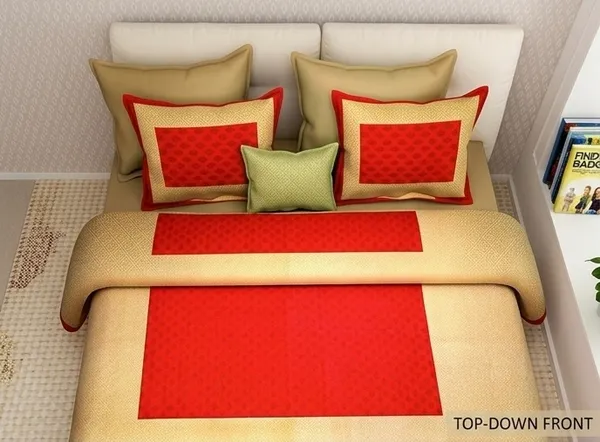 80*90_Inch_Queen_Size,_180_TC,__Premium_Quality_Double_Bed_Bedsheet_With_2_Pillow_Cover(16*24_Inch)